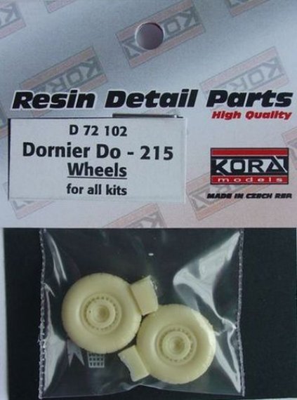 1/72 Wheels for Dornier Do 215B-4/Do215B-5