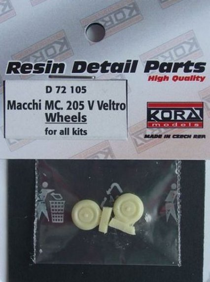 1/72 Wheels for Macchi C.205 Veltro