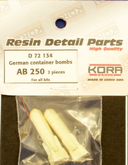 1/72 German container bombs AB 250