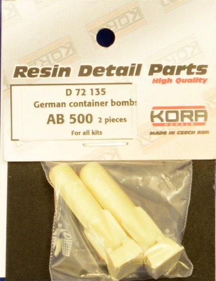 1/72 German container bombs AB 500
