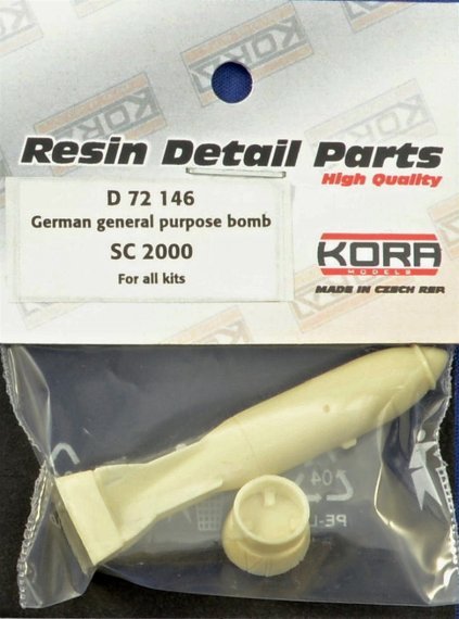 1/72 German general purpose bomb SC 2000