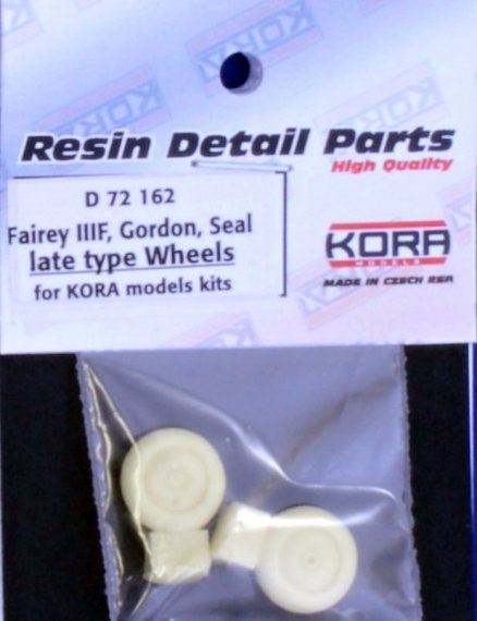 1/72 Wheels for Fairey IIIF late type