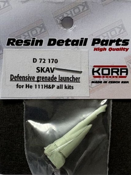 1/72 SKAV Defensive grenade launcher for He 111