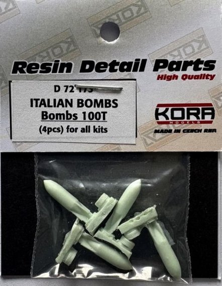 Kora Model Italian Bombs 100T 1/72 (x4)