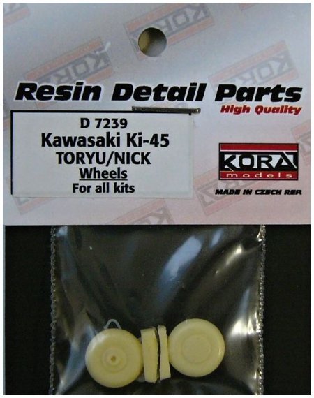 1/72 Wheels for Ki-45 TORYU/NICK