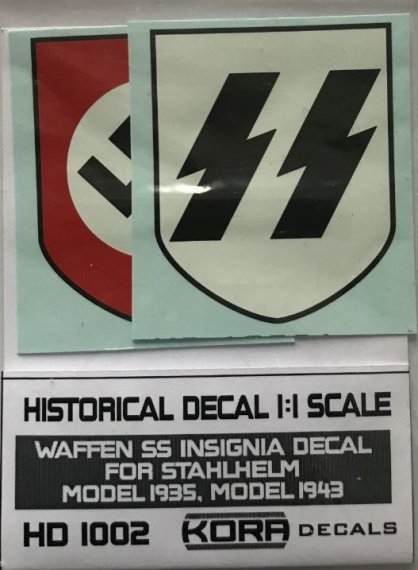 1/1 Decal Waffen SS Insignia
