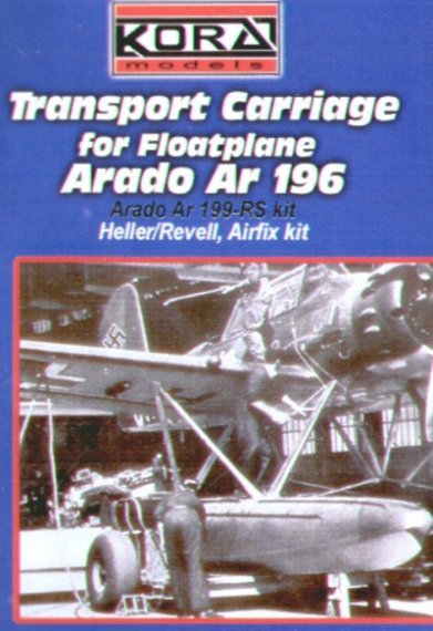 Kora Model 1/72 Chariot de Transport Arado Ar-196A