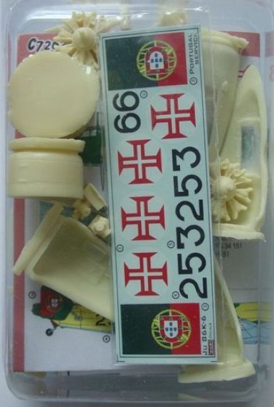 1/72 Ju 86K-6 Portuguese service  Conv.set (ITAL)