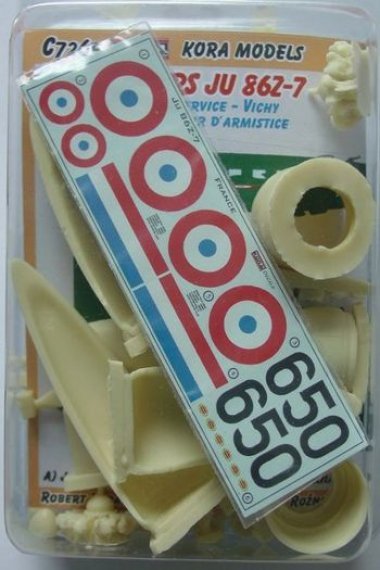 1/72 Ju 86Z-7 French service Vichy Conv.set (ITAL)