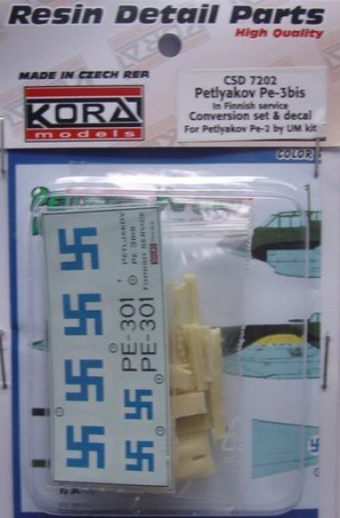 1/72 Petlyakov Pe-3bis Conv.Set (Finnish service)