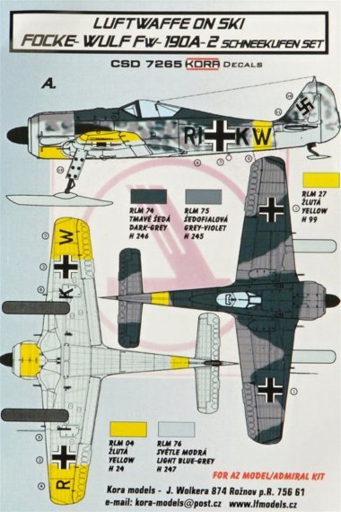 1/72 Fw 190A-2 Ski
