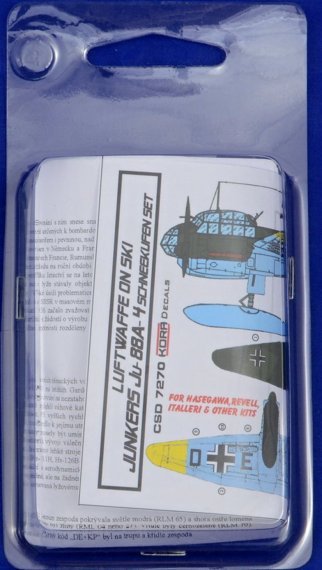 1/72 Junkers Ju-88A-4 Ski Conversion set & decal