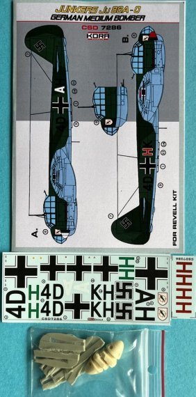 1/72 Junkers Ju 88A-0 Conversion set & decal
