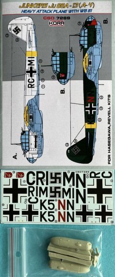 1/72 Junkers Ju 88A-13 Conversion set & decal