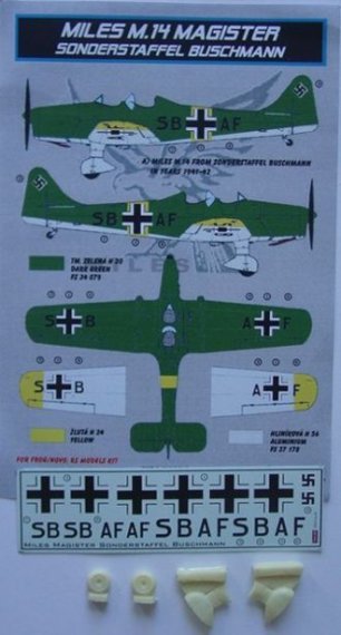 1/72 Decals Miles M.14 Magister (Sonder.Buschmann)