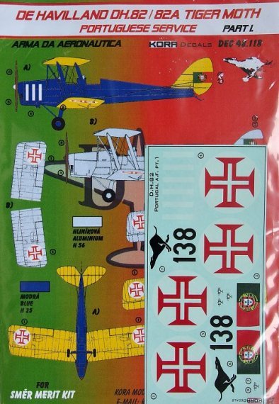1/48 de Havilland DH.82/DH.82A Tiger Moth (Portuguese) Pt.I