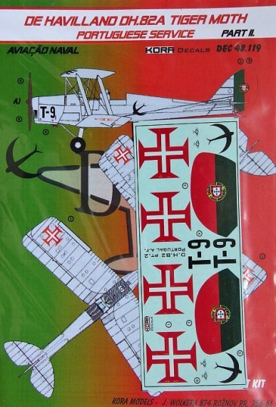 1/48 de Havilland DH.82/DH.82A Tiger Moth (Portuguese) Pt.II