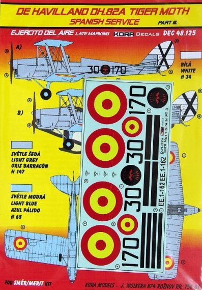 1/48 de Havilland DH.82A Tiger Moth (Spanish Service) part III.