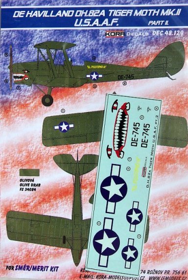 1/48 de Havilland DH.82A Tiger Moth Mk.II (USAAF) Part I