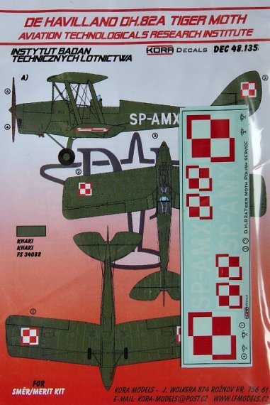 1/48 de Havilland DH.82 Tiger Moth (Polish Service)