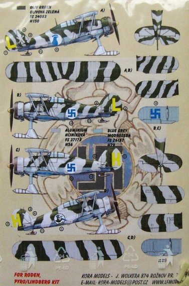 1/72 Decals Gl. Gladiator in Finland (Part II.)