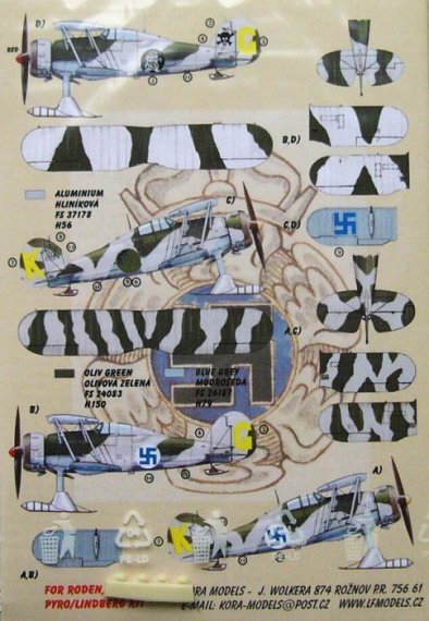 1/48 Decals Gl. Gladiator in Finland (Part III.)