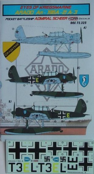 1/72 Arado Ar-196A-2/A-3 (ADMIRAL SCHEER)