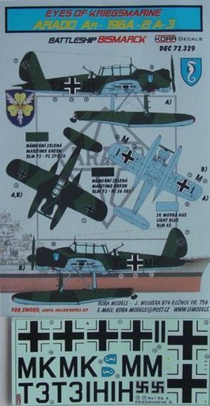 1/72 Arado Ar-196A-2/A-3 (BISMARCK)