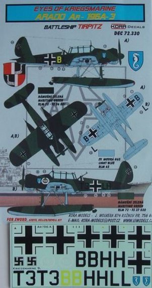 1/72 Arado Ar-196A-3 (TIRPITZ)