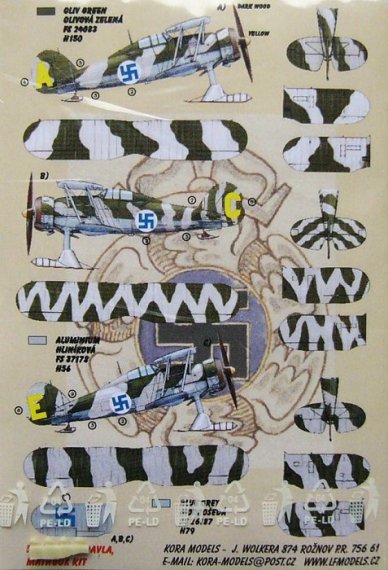 1/72 Decals Gl. Gladiator in Finland (Part I.)