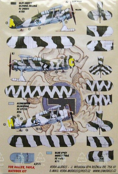 1/72 Decals Gl. Gladiator in Finland (Part III.)