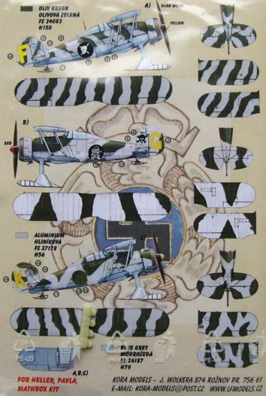 1/72 Decals Gl. Gladiator in Finland (Part IV.)