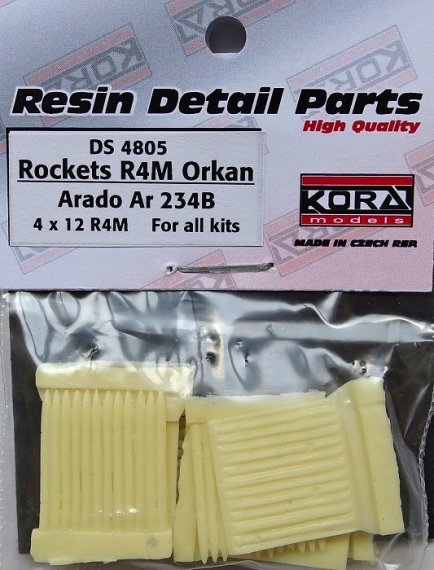 1/48 Rockets R4M Orkan Arado Ar-234B (2x 12 pcs.)