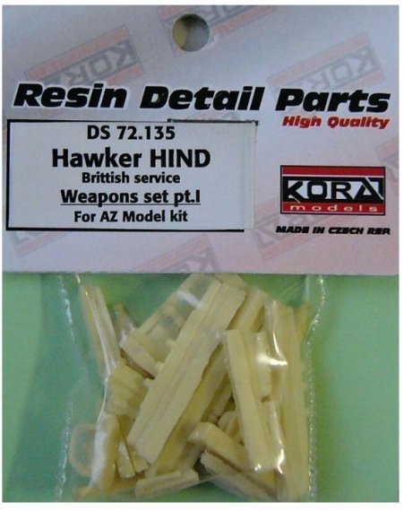 1/72 Hawker Hind British  Weapons set I. (AZ)