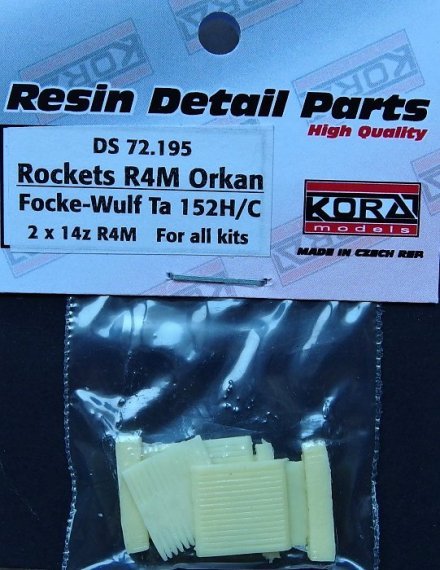 1/72 Rockets R4M Orkan Ta 152H/C (For all)