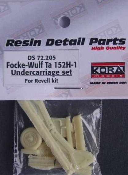 1/72 Focke-Wulf Ta 152H-1 Undercarriage set (for Revell)