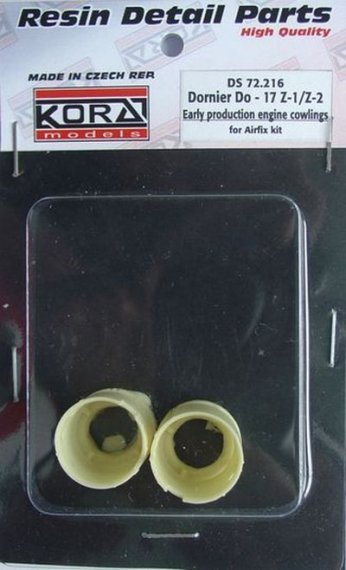 1/72 Dornier Do 17Z-1/Z-2 early engine cowlings