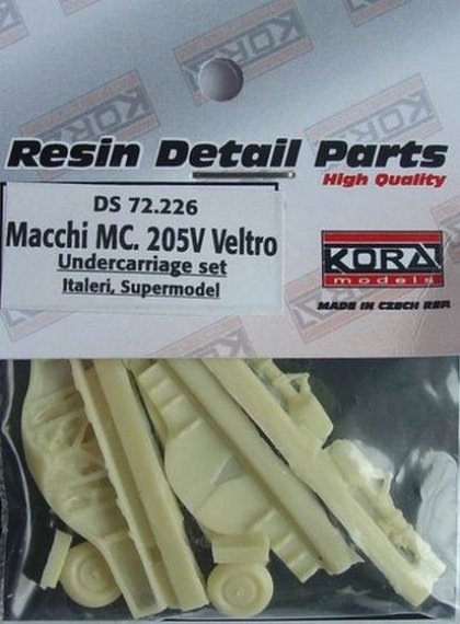 1/72 Macchi C.205 Veltro Undercarriage set
