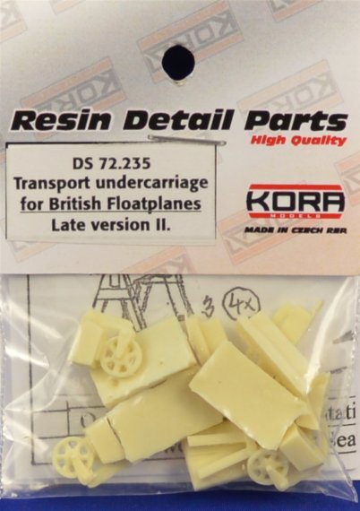 1/72 British Floatplane Transport undercarriage late II