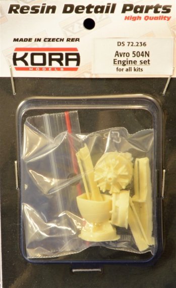 1/72 Avro 504N Engine set