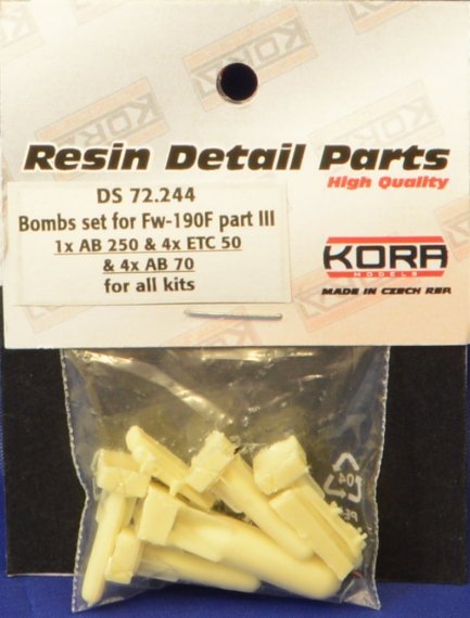 1/72 Bombs set for Focke-Wulf Fw 190F part III