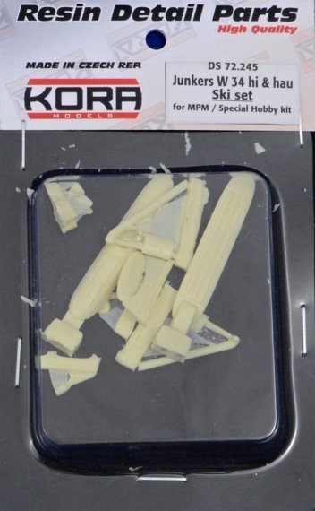 1/72 Junkers W34 hi & hau  ski set