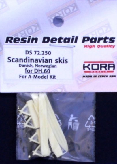 1/72 DH.60 Scandinavian skis
