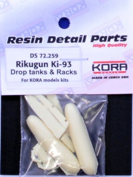 1/72 Rikugun Ki-93 Drop tanks & Racks