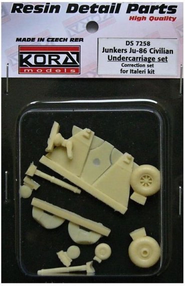 1/72 Junkers Ju-86 Civil. Undercarriage set (ITAL)