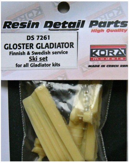 1/72 Gl.Gladiator Finnish&Swedish service Ski set