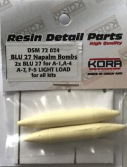 1/72 BLU 27 Napalm Bombs Light Load