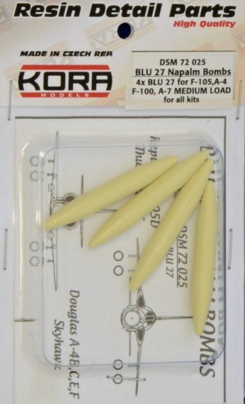 1/72 BLU 27 Napalm Bombs Medium Load 1