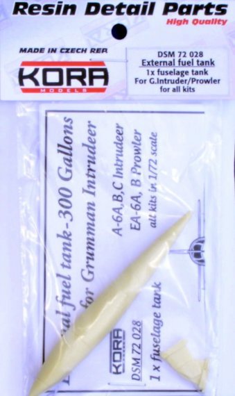 1/72 Fuselage fuel tank for Intruder/Prowler