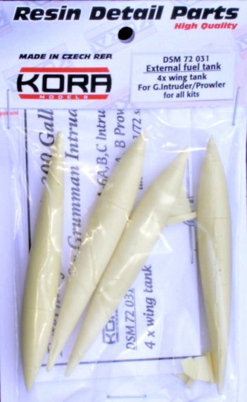1/72 Wing fuel tanks Intruder/Prowler